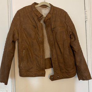 Boys Zara Leather Jacket (brand new)